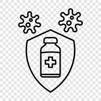 prevent, disease, immunity, prevention icon svg
