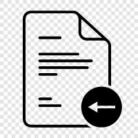 previous, document, previous document icon svg