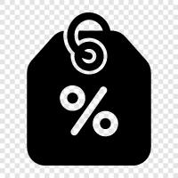 Price, Price Tag icon svg