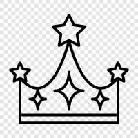 prince, princess, heir, monarch icon svg