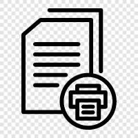 print documents, print document, print document online, print documents online icon svg