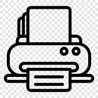 printer cartridge, printer toner, printer ink, printer repair icon svg