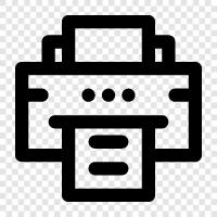 printer cartridge, printer ink, printer paper, Brother icon svg