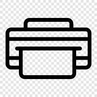 printer cartridges, printer ink, printer toner, printer repair icon svg