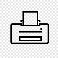 printer cartridges, printer ink, printer paper, printer price icon svg