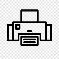 printer ink, printer toner, printer cartridge, printer software icon svg