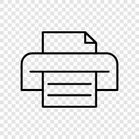 printer ink, printer toner, printer cartridge, printer repair icon svg