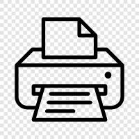 printer paper, printer ink, printer cartridges, printer ink cartridges icon svg