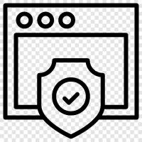 Privacy, Security, Encryption, Data Breach icon svg