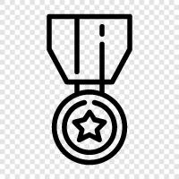 prize, honor, commendation, distinction icon svg