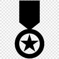 prize, commendation, certificate, medal icon svg