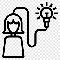 problem solving, brainstorming, critical thinking, decision making icon svg