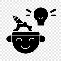 problem solving, brainstorming, innovation, creative thinking icon svg