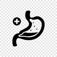 Probleme, Erkrankungen, Gastritis, Sodbrennen symbol