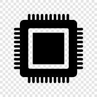 Processor, Processor cores, Processor speed, Processor types icon svg