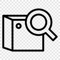 Product Search, Product Catalog, Product Finder, Product Catalog Maker icon svg