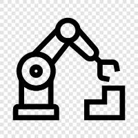 production, factory, manufacturing plant, smelter icon svg