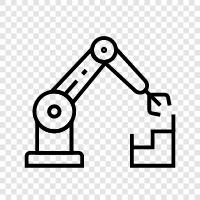 production, engineering, machines, cutting icon svg