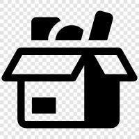 products, items, items for sale, items for purchase icon svg