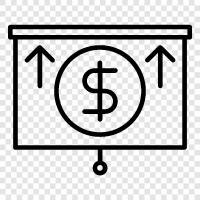 profit and loss statement, profit and loss analysis, profit and loss projection, profit presentation icon svg