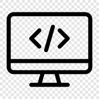 programming, software, app, development icon svg