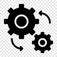 Programmierung, Daten, Algorithmen, Software symbol