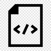 programming language, source code, program, software icon svg