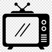 programming, shows, series, entertainment icon svg