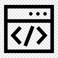 programming, development, software, application icon svg