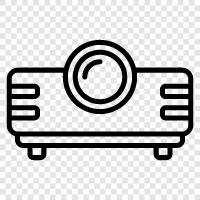 projector lamp, projector screen, projector light, projector repair icon svg