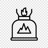 propane, camping, grilling, barbecuing icon svg