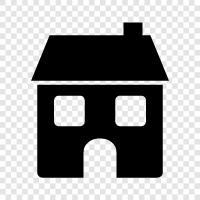 Properties, Homes, Apartments, Property Management icon svg