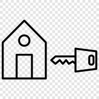 Properties, Homes, Rentals, Houses icon svg