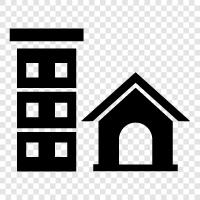 Property, Real Estate, Houses for Sale, Houses to Rent icon svg
