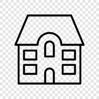 Property, Real Estate, House, Apartment icon svg