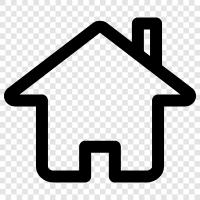 Property, Rent, House Prices, House Renovation icon svg