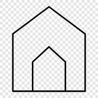 property, house, real estate, family estate icon svg