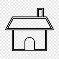 Property, Rental, Real Estate, House for Sale icon svg