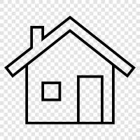 Property, Living, House, Place icon svg