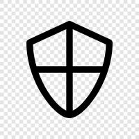 Schutz, Sicherheit, Schild symbol