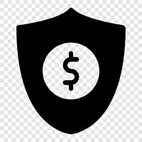 Protect Your Money, Keep Your Money Safe, Safeguard Your Money, Money Protect icon svg