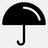 protection, rain, waterproof, canopy icon svg