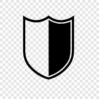 protection, defense, shield, armor icon svg