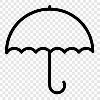 protection, raincoat, rain, wet icon svg