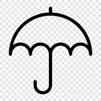 protection, rain, shelter, cover icon svg
