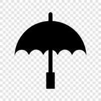 protection, shelter, rain, cover icon svg