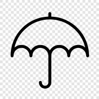 protection, rain, shelter, umbrella stand icon svg