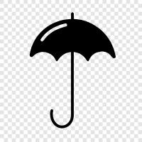 Schutz, Regen, Baldachin, Unterschlupf symbol