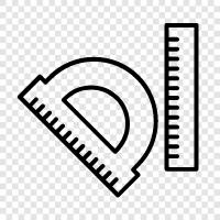 protractor ruler, protractor and square, protractor and rectangle, prot icon svg