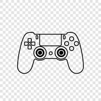 PS4 Controller, PS4 Pro Controller, DualShock 4 Controller, PlayStation icon svg